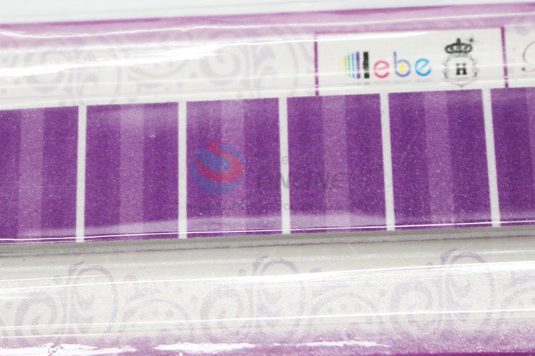 Good low price hot sales purple nail file