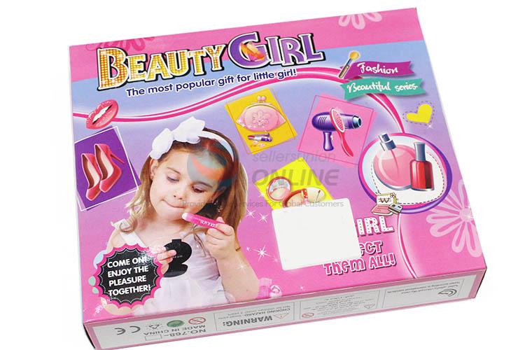 Cute Design Colorful Plastic Make Up Toy Set For Little Girl