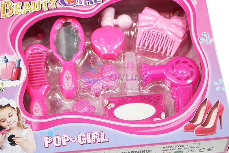 Cute Design Colorful Plastic Make Up Toy Set For Little Girl