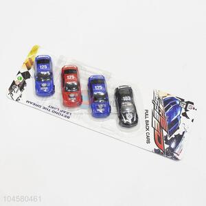 Fashion Style Small Plastic Toy Car Pull-back Police Car