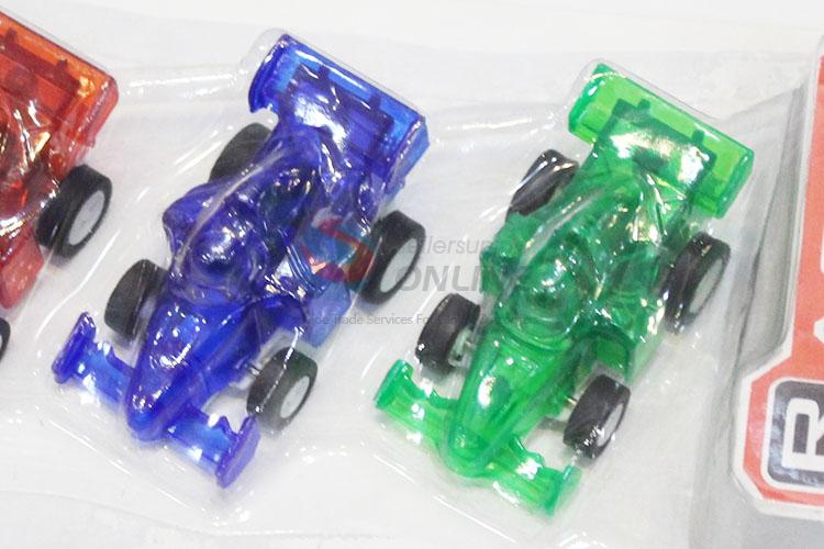 Latest Design Small Plastic Toy Car Pull-back Racing Car