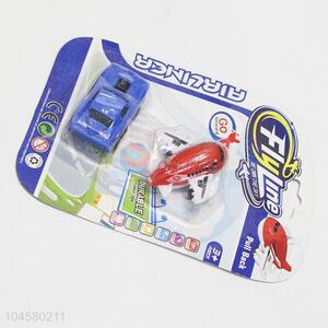 Popular Child Plane Toys Plastic Pull Back Toy Car for Sale