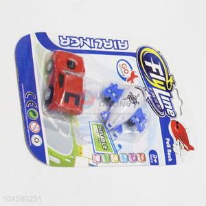 Latest Design Colorful Plastic Pull Back Mini Toy Car and Plane