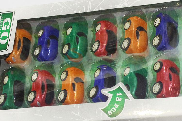 New Arrival Cartoon Plastic Toy Vehicle Pull Back Car Toy