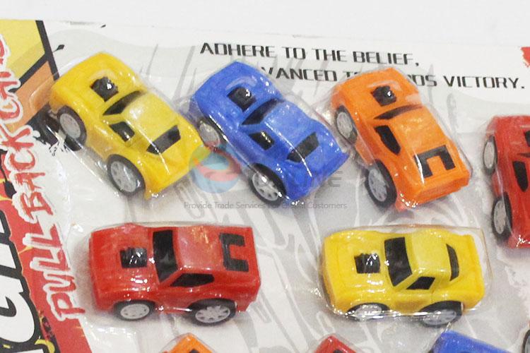 Popular Promotion Child Vehicle Toys Plastic Pull Back Toy Car