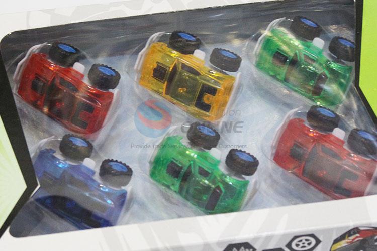 Popular Cartoon Plastic Toy Vehicle Pull Back Off-road Car Toy for Sale