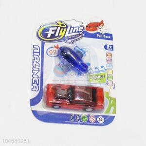 China Factory Colorful Plastic Pull Back Mini Toy Car and Plane