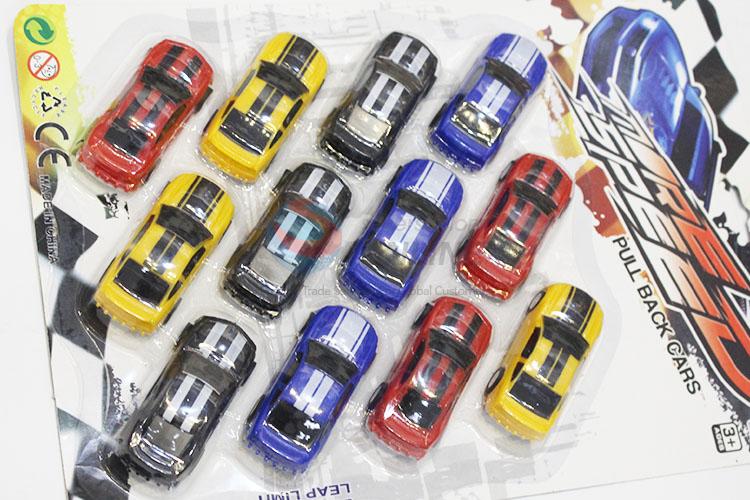 Child Vehicle Toys Plastic Pull Back Toy Car for Promotion