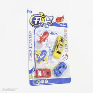 Wholesale Cheap Plastic Toy Vehicle Pull Back Car and Plane Toy