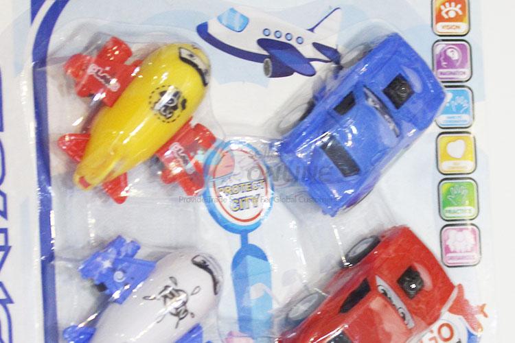 Popular Promotion Kids Mini Pull Back Car and Plane Model Toys