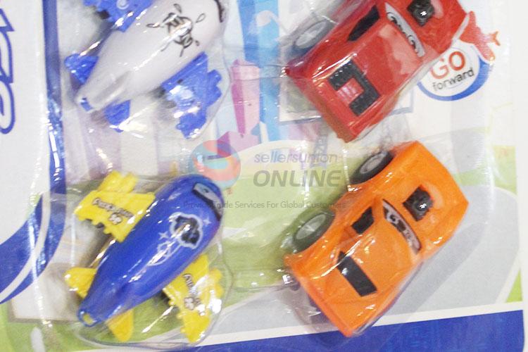 Popular Promotion Kids Mini Pull Back Car and Plane Model Toys