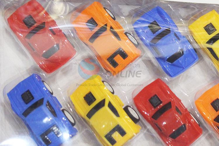 China Factory Cartoon Plastic Toy Vehicle Pull Back Car Toy