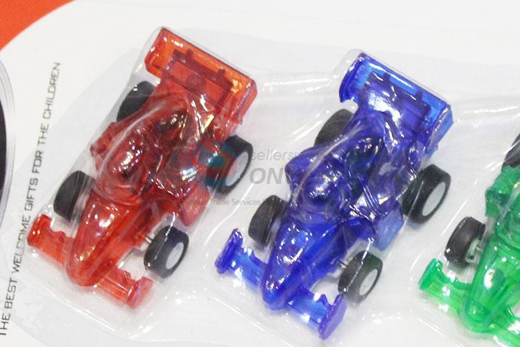 Latest Design Small Plastic Toy Car Pull-back Racing Car