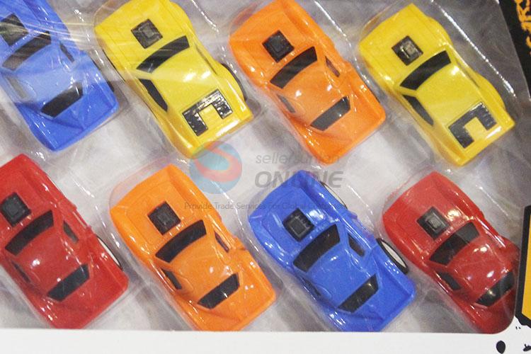 China Factory Cartoon Plastic Toy Vehicle Pull Back Car Toy