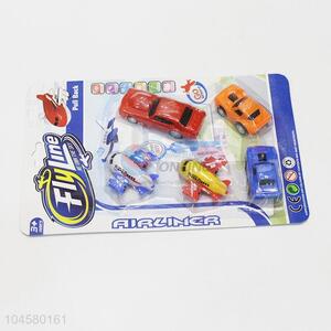 Cheap Price Child Plane Toys Plastic Pull Back Toy Cars