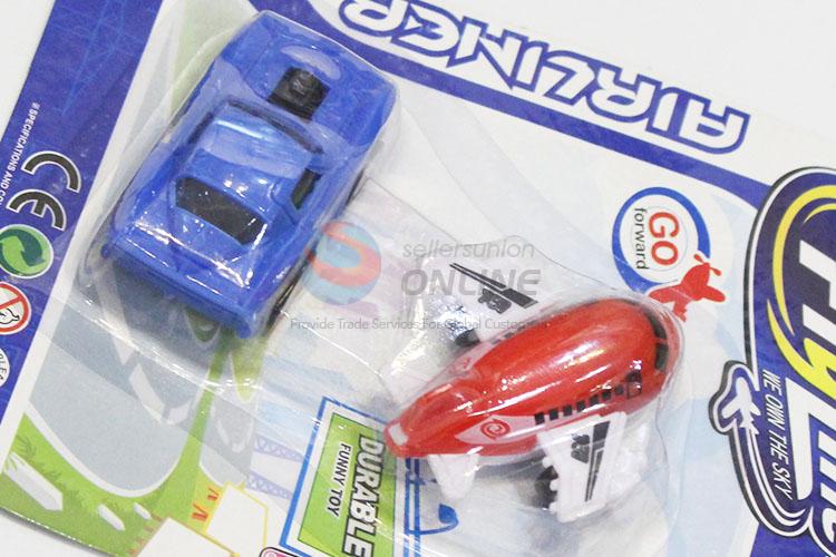 Popular Child Plane Toys Plastic Pull Back Toy Car for Sale