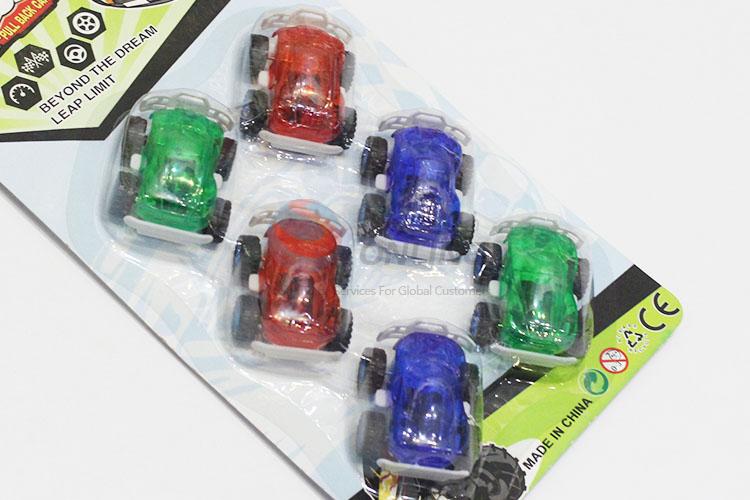 Popular Mini Plastic Pull Back Off-road Car Toys for Sale