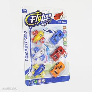 Popular Promotion Kids Mini Pull Back Car and Plane Model Toys