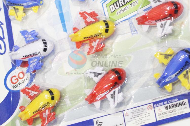 Best Selling Mini Pull Back Planes Plastic Plane Toy