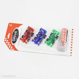 Latest Design Small Plastic Toy Car Pull-back Racing Car