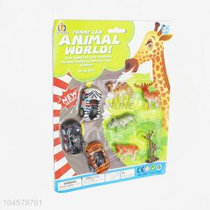 Best Selling Small Plastic Pull Back Car Toys and Animals