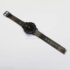 Fashion black round wrist watch,23cm