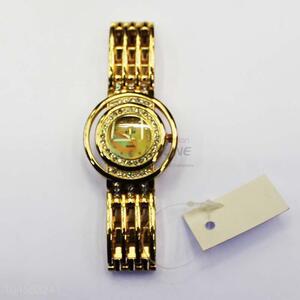 Factory price gold alloy wrist watch