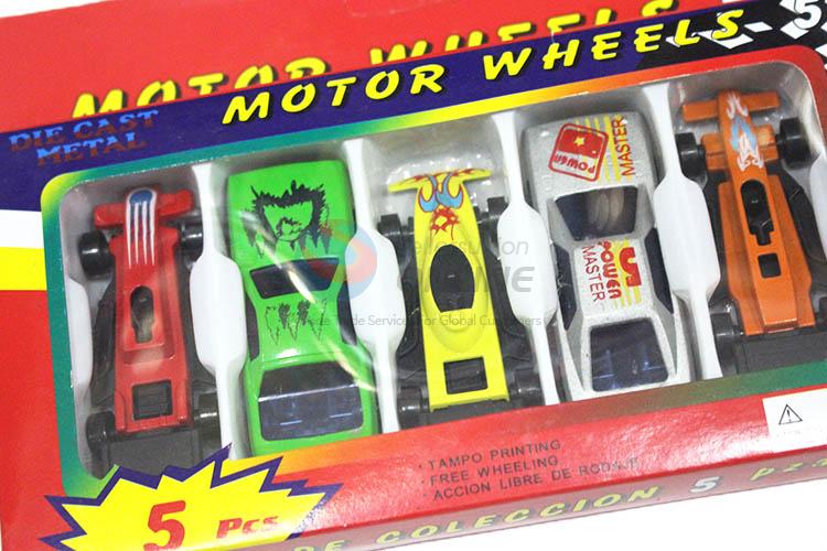 Popular Sports Car Equation Vehicle 5 Pieces Model Toy Set