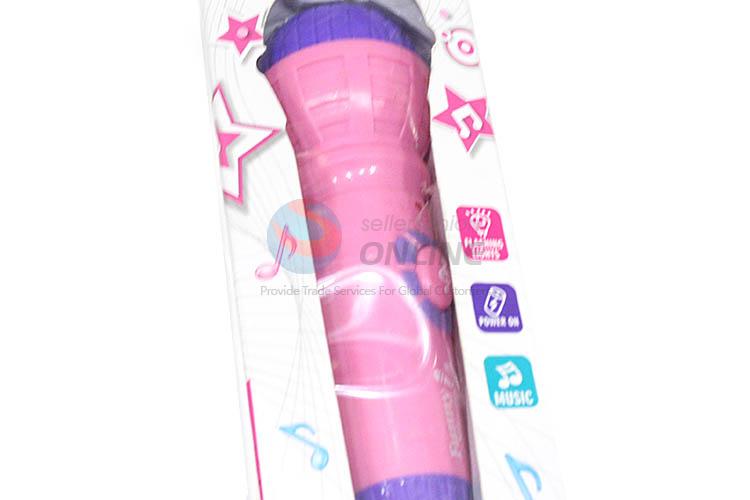 Wholesale Colorful Simulation Microphone Model With Light And Music