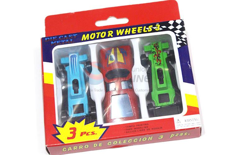 Custom 3 Pieces Equation Vehicle Sports Car Toy Car Set