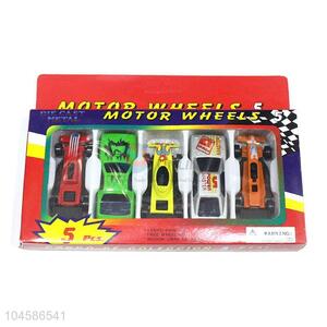 Popular Sports Car Equation Vehicle 5 Pieces Model Toy Set