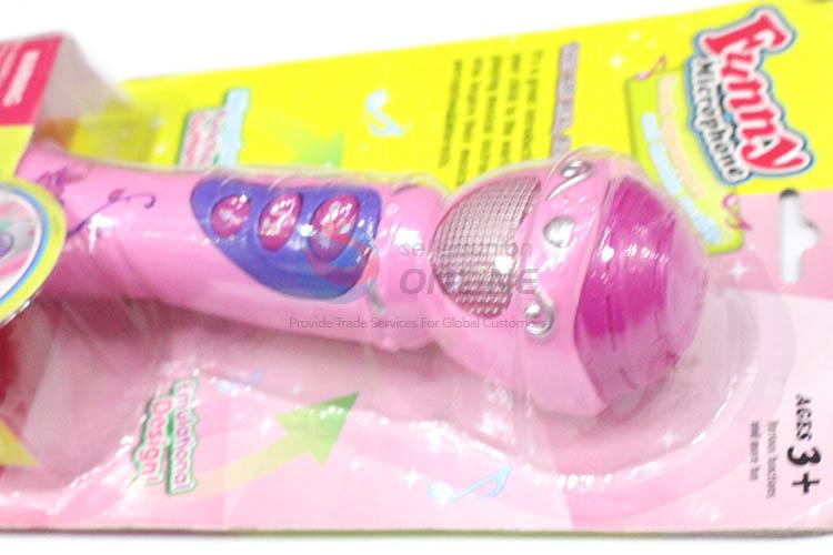 Latest Cartoon Plastic Microphone Model Toy For Children