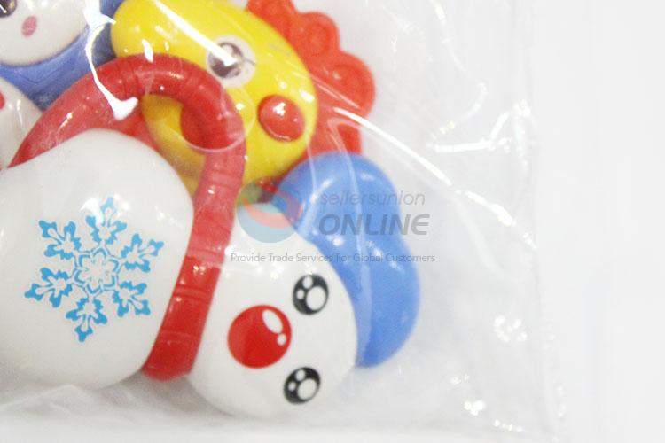 Utility And Durable Colorful Plastic Fun Baby Rattle Toys