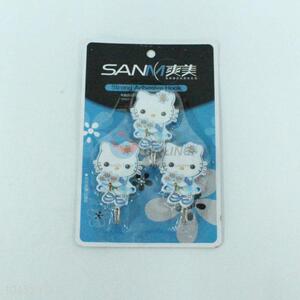 Lovely cat design metal sticky hook