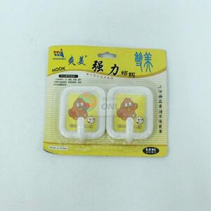 Hot sale plastic square rectangle sticky hook