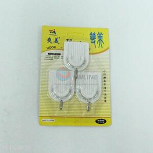 New arrival white strong sticky hook,3pcs