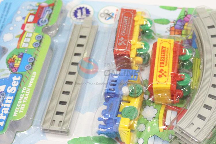 Wholesale low price best lovely railcar toy