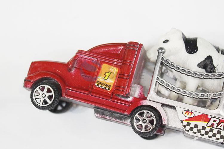 Utility and Durable Cartoon Plastic Inertial Truck Model Vehicle Toys with Sheep