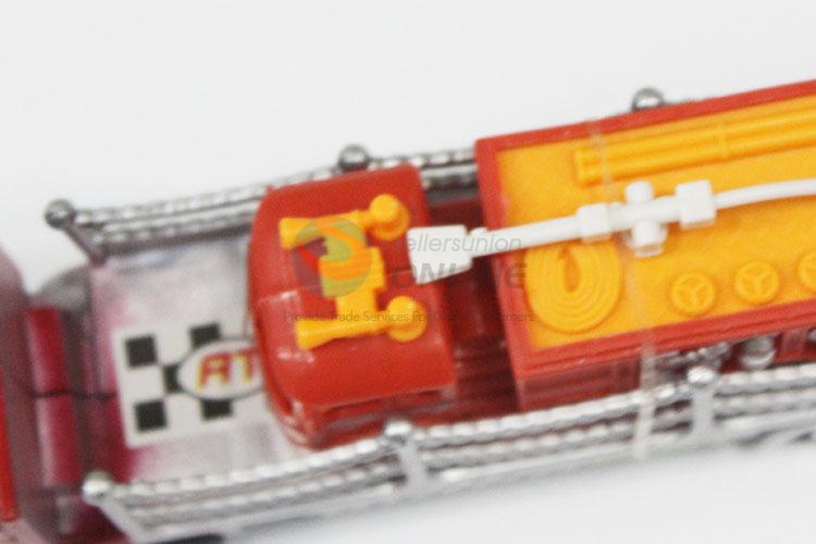 New Style Plastic Inertial Truck Model Vehicle Toys with Fire Fighting Truck