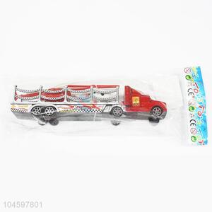 High Quality Plastic Inertial Truck Model Vehicle Toys with Helicopter