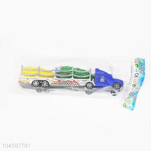 Popular Top Quality Plastic Inertial Truck Model Vehicle Toys with Bitter Gourd