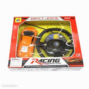 1:22 Remote racing car with steering wheel