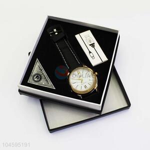 Alloy quartz back wrist watches men fashion watch