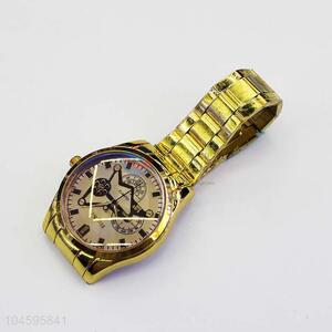 Golden mens watch smart watch