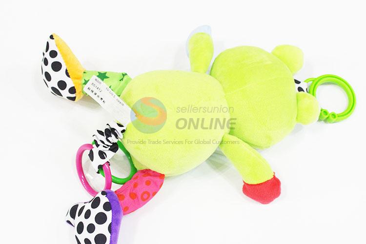 Lovely animal cartoon baby toy rattle set