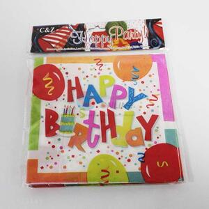 Popular hot sales birthday use 10pcs paper towels