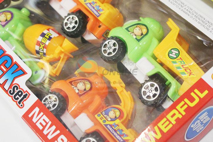 Newly product best 4pcs construction vehicles set