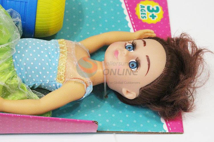 Pretty Cute Cartoon Girl Model Doll Toy with Microphone