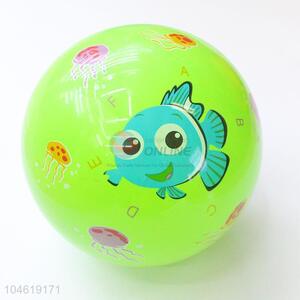 Hot Selling Green Fish Printing PVC BAll