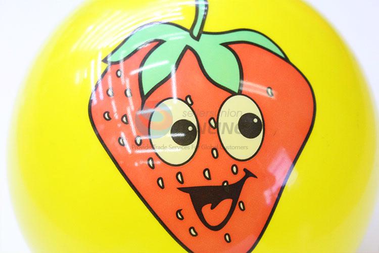 Cartoon Strawberry Printing PVC Ball